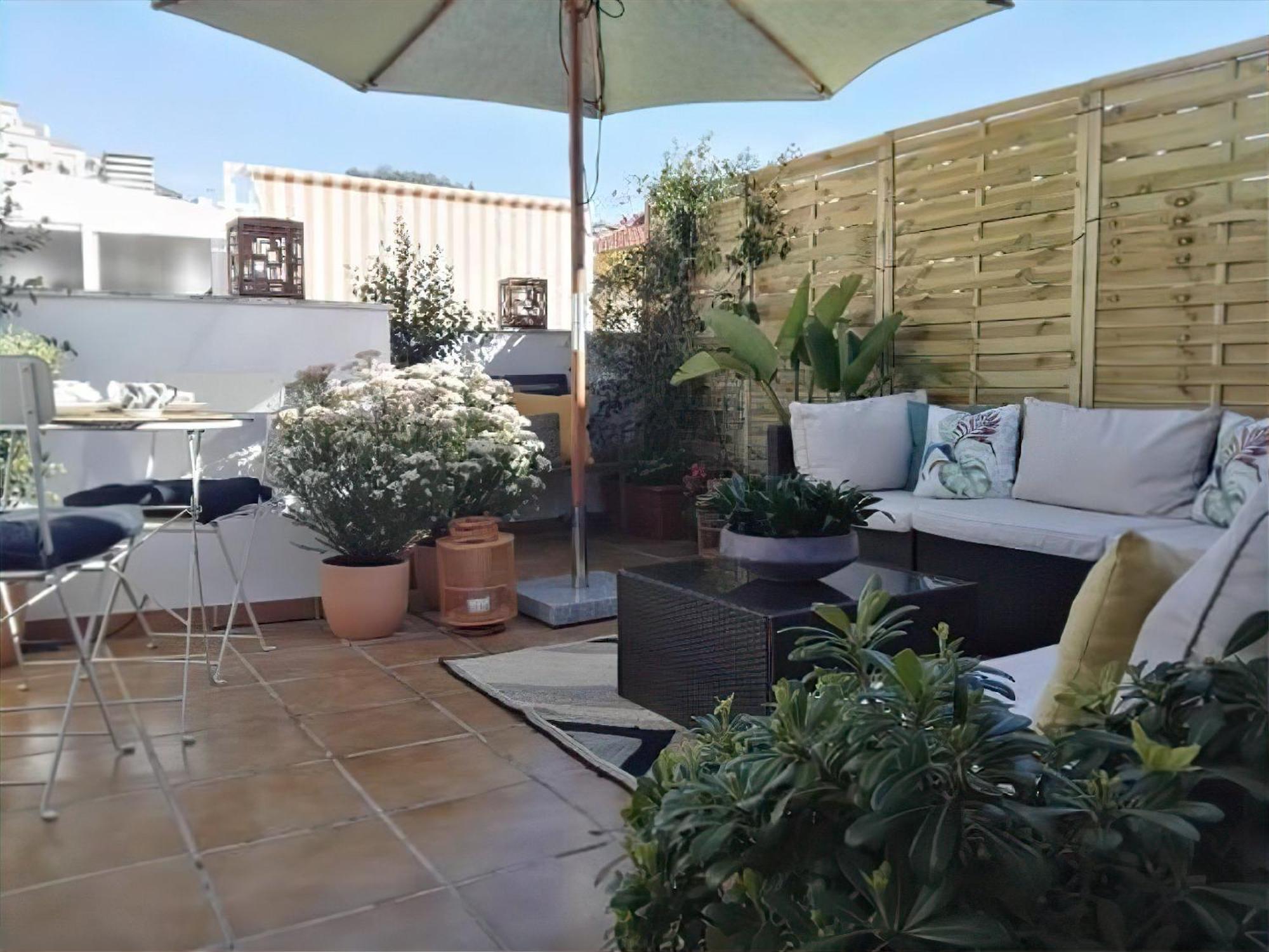 Апартаменты Sol Y Malaga - Designer Duplex Con Terraza Y Parking Экстерьер фото